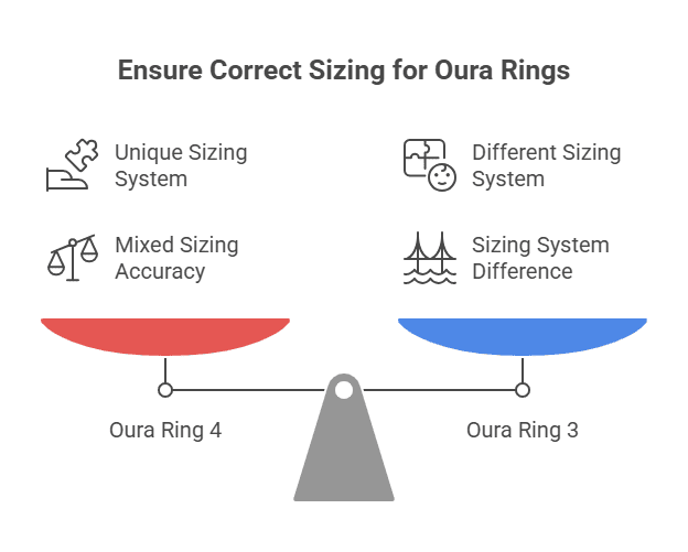 ensure correct sizing for oura rings visual