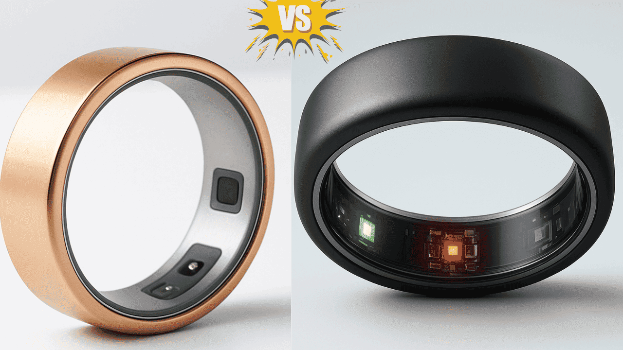 Oura Ring 3 vs 4 visual