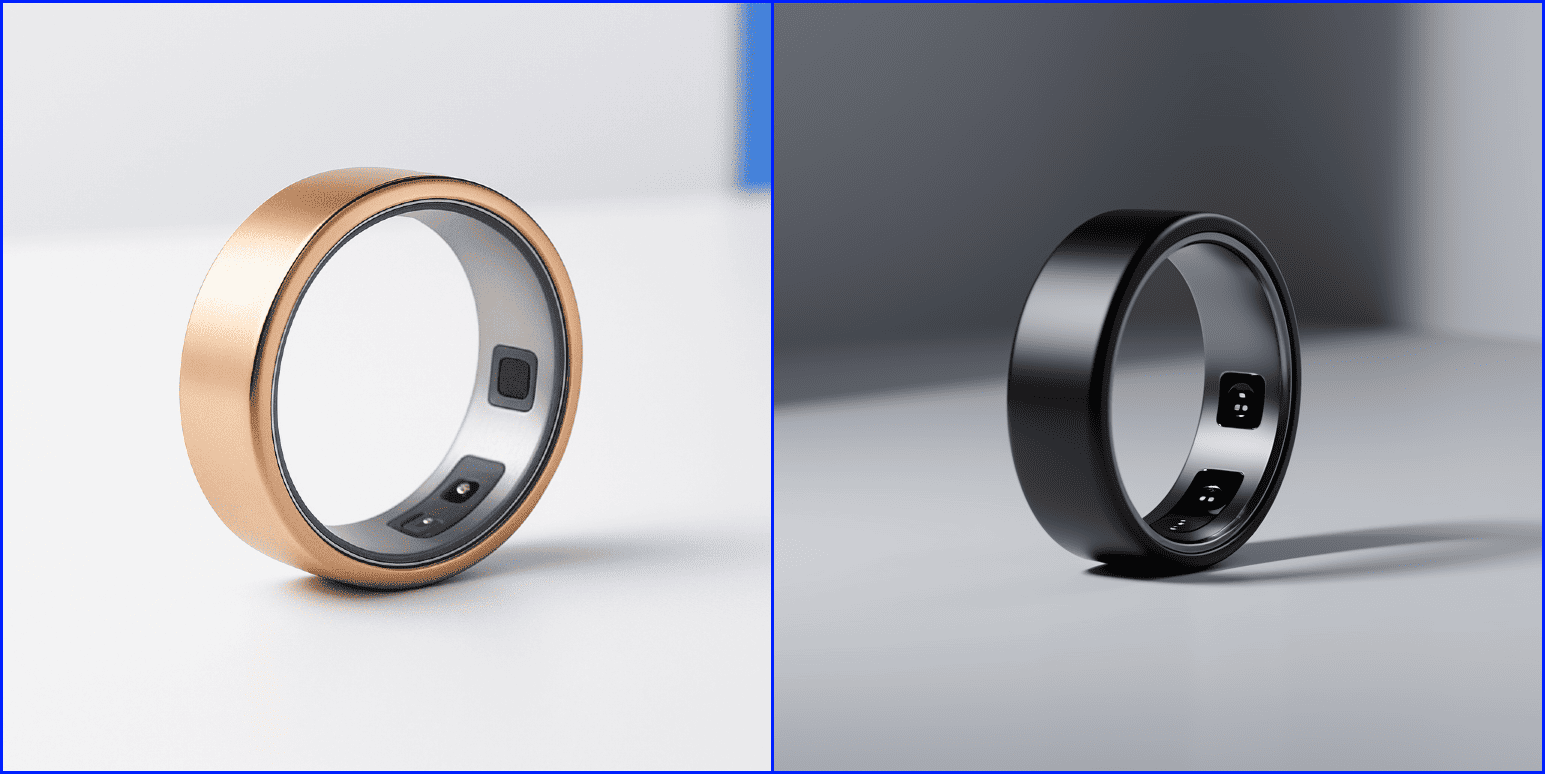 Oura Ring Gen 3 vs Gen 4 visuals