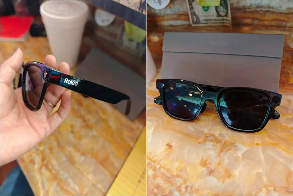 Rokid AI Glasses screenshots