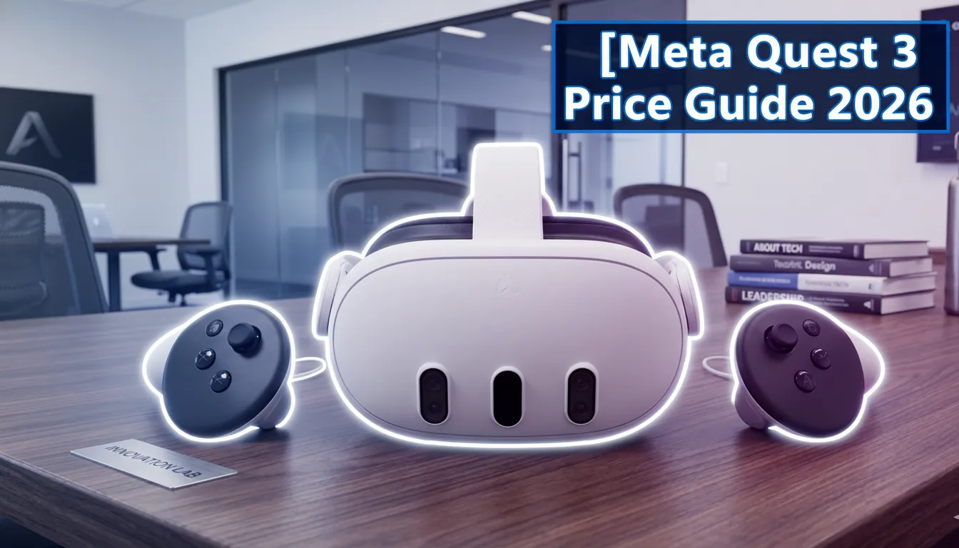Meta Quest 3 VR headset price comparison and buyer's guide for 2026. Meta Quest 3 Price Guide 2026