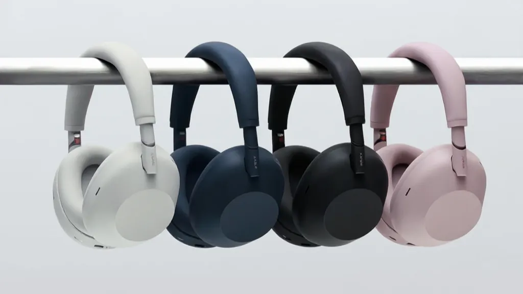 Comparison of Sony WH-1000XM6 headphone colors: Silver, Midnight Blue, Black, and Smoky Pink. Best Alternatives to Sony XM6