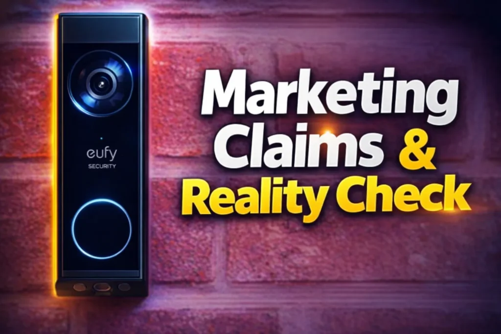 eufy Security Video Doorbell E340 review with dual camera and 2K resolution features.